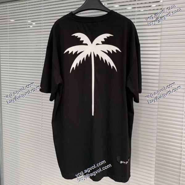 耐久性に優れ 2020秋冬 ココナッツの木 半袖Tシャツ パーム エンジェルス Palm Angels コピー 2色可選